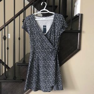 Hollister Floral Wrap Dress